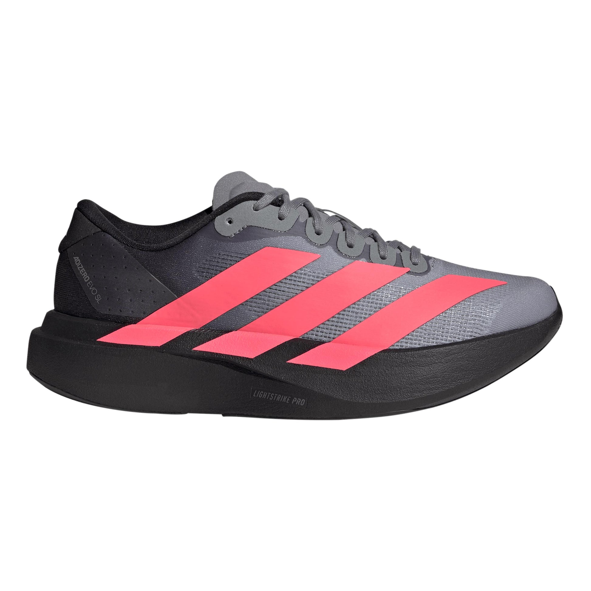 adidas adizero Evo SL Scarpa da competizione Donna - grigio scuro, rosso