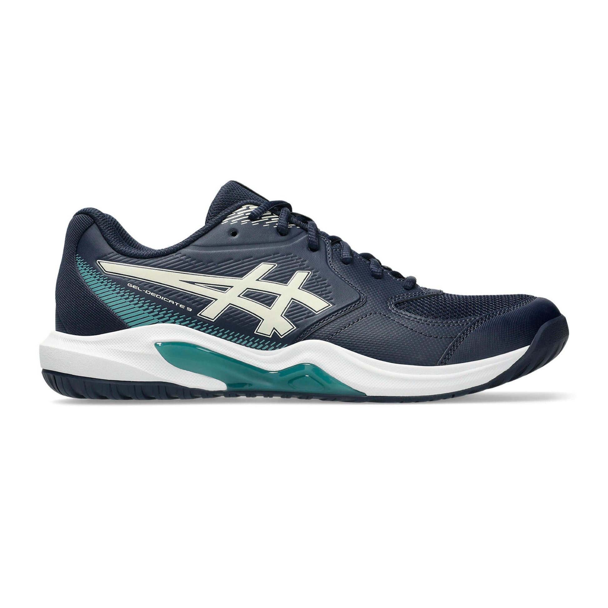 ASICS Gel-Dedicate 9 Scarpa per tutte le superfici Uomini - blu scuro, bianco