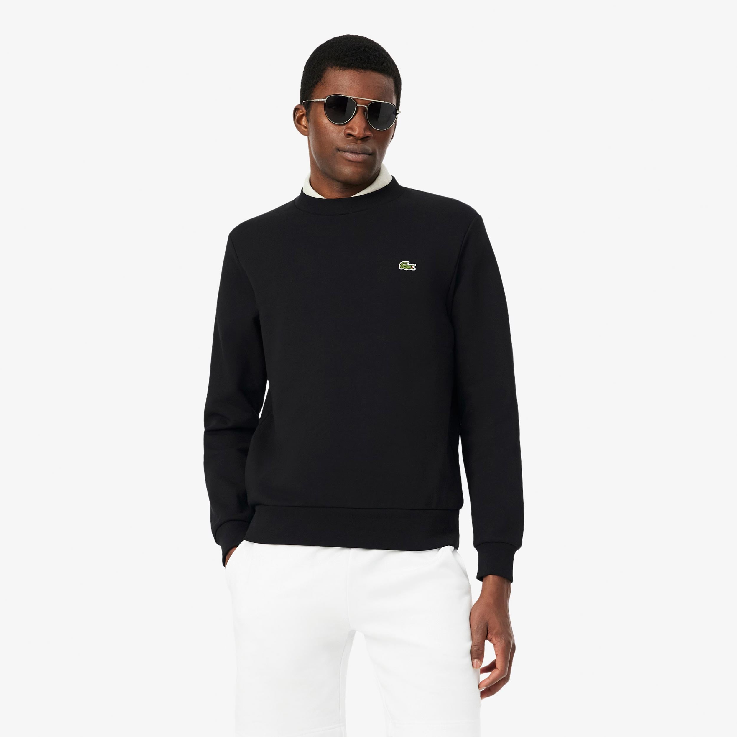 Lacoste Felpa Uomini - nero
