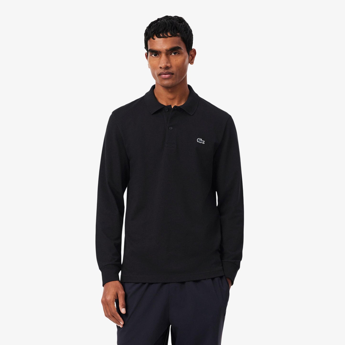 Lacoste Polo Uomini - nero
