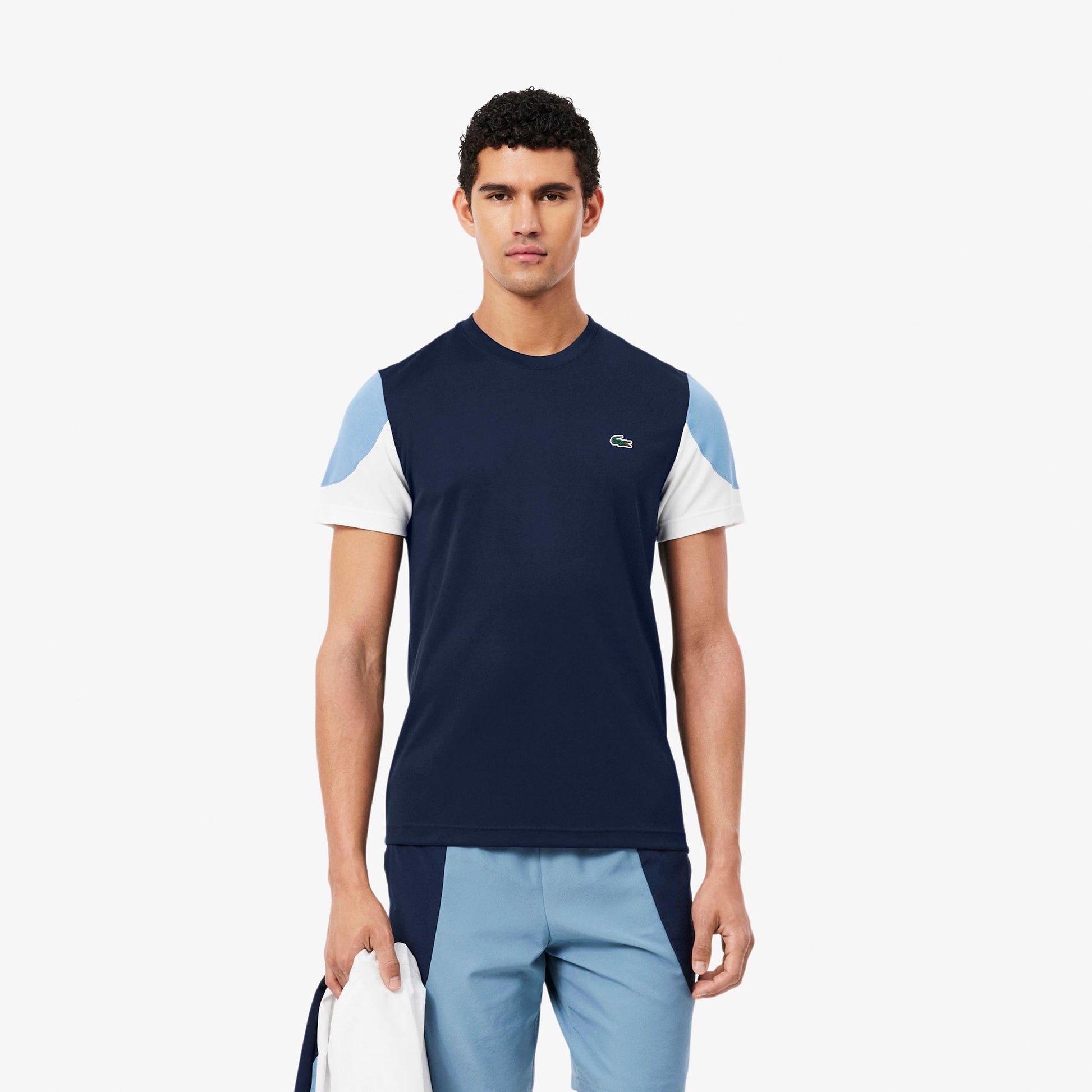 Lacoste Maglietta Uomini - blu scuro, blu