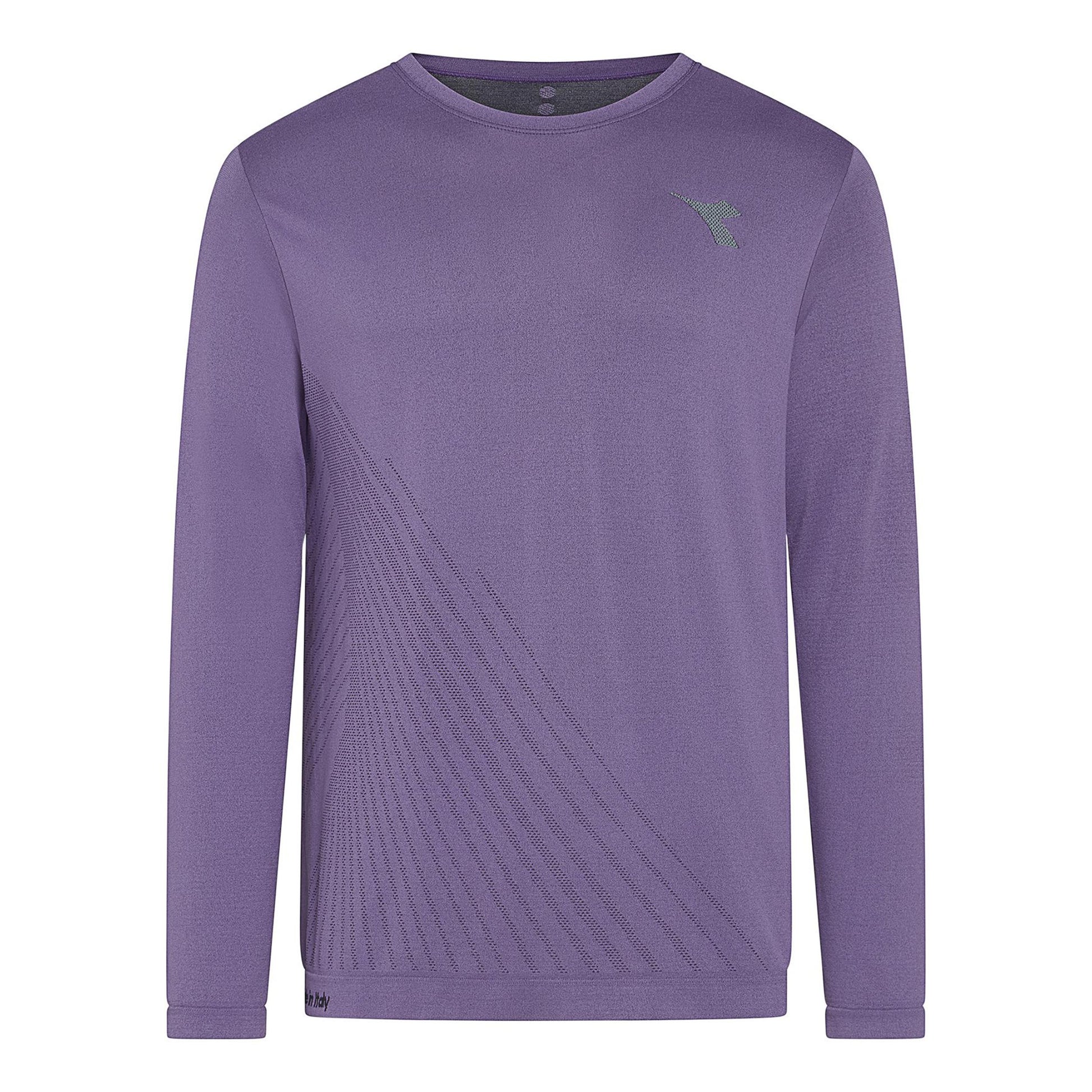 Diadora Stratouno Manica lunga Uomini - viola