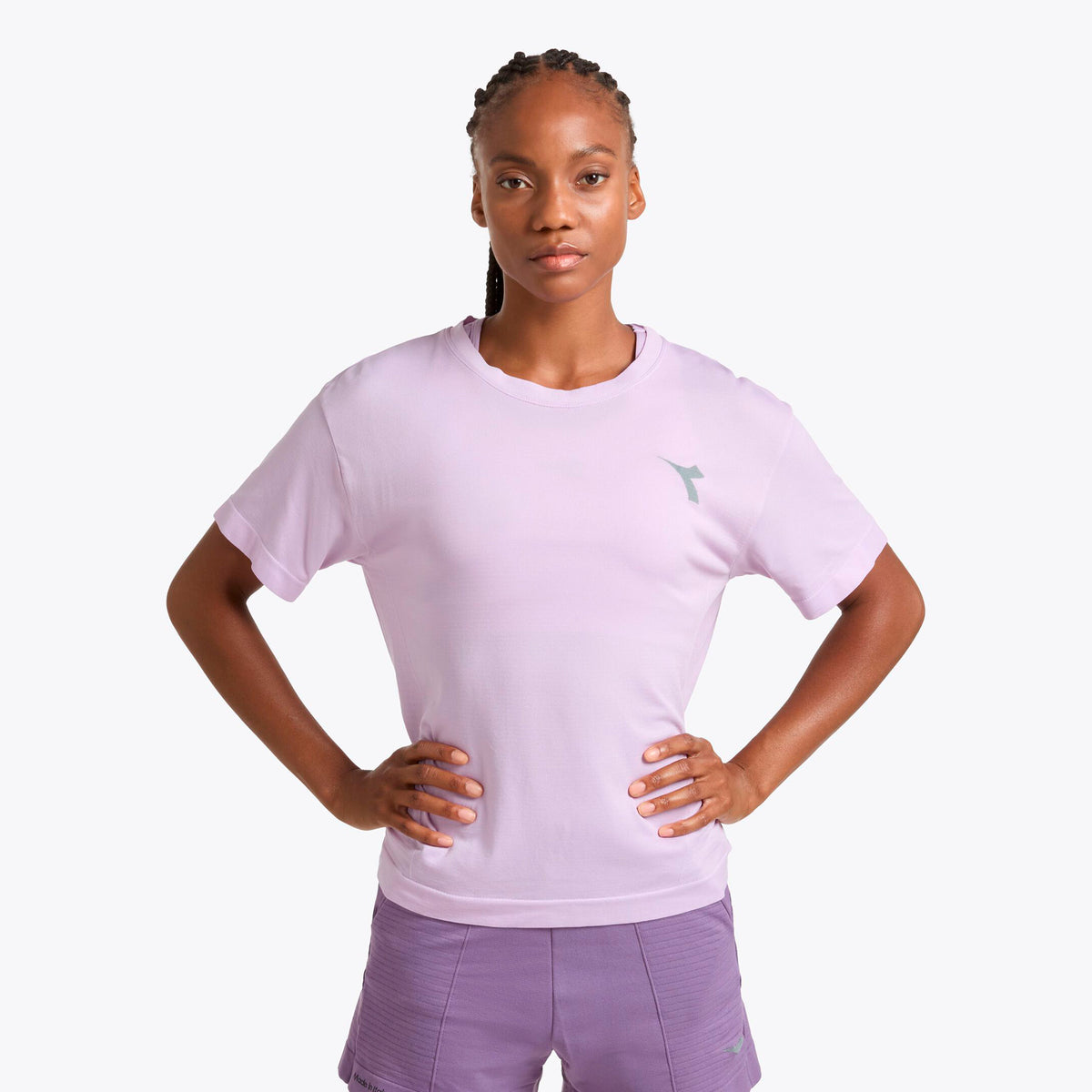 Diadora Stratouno Canottiera Donna - lilla