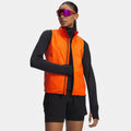 Velociti ColdWeather Storm  Gilet da corsa Donna - arancione