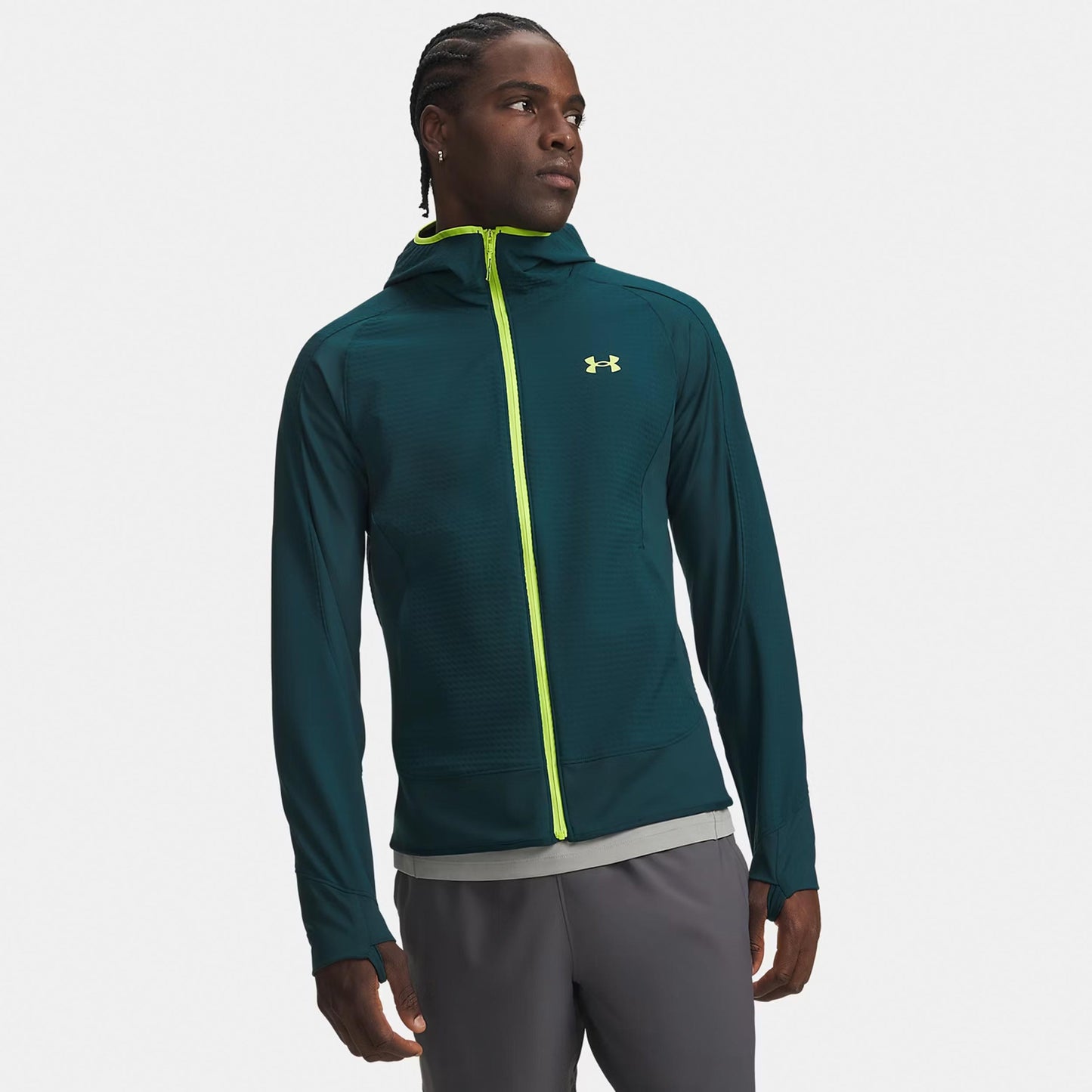 Under Armour Explor Offgrid  Giacca da corsa Uomini - verde