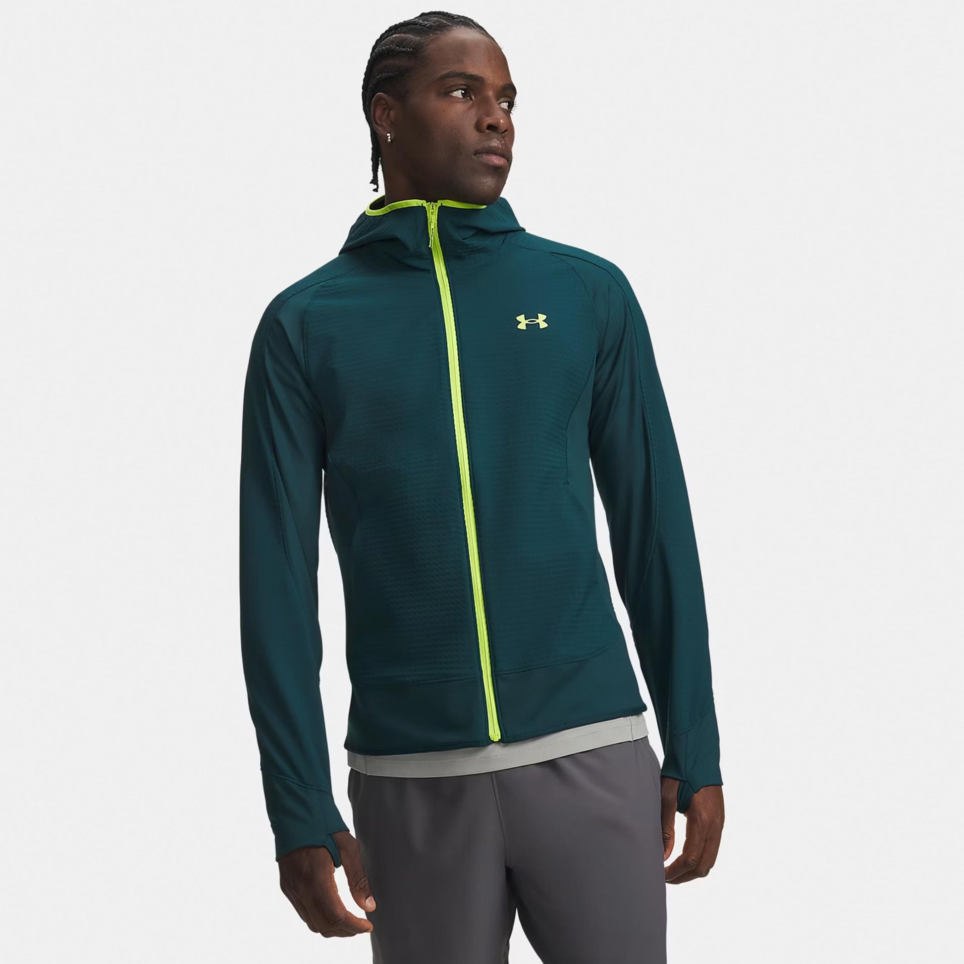 Under Armour Explor Offgrid  Giacca da corsa Uomini - verde