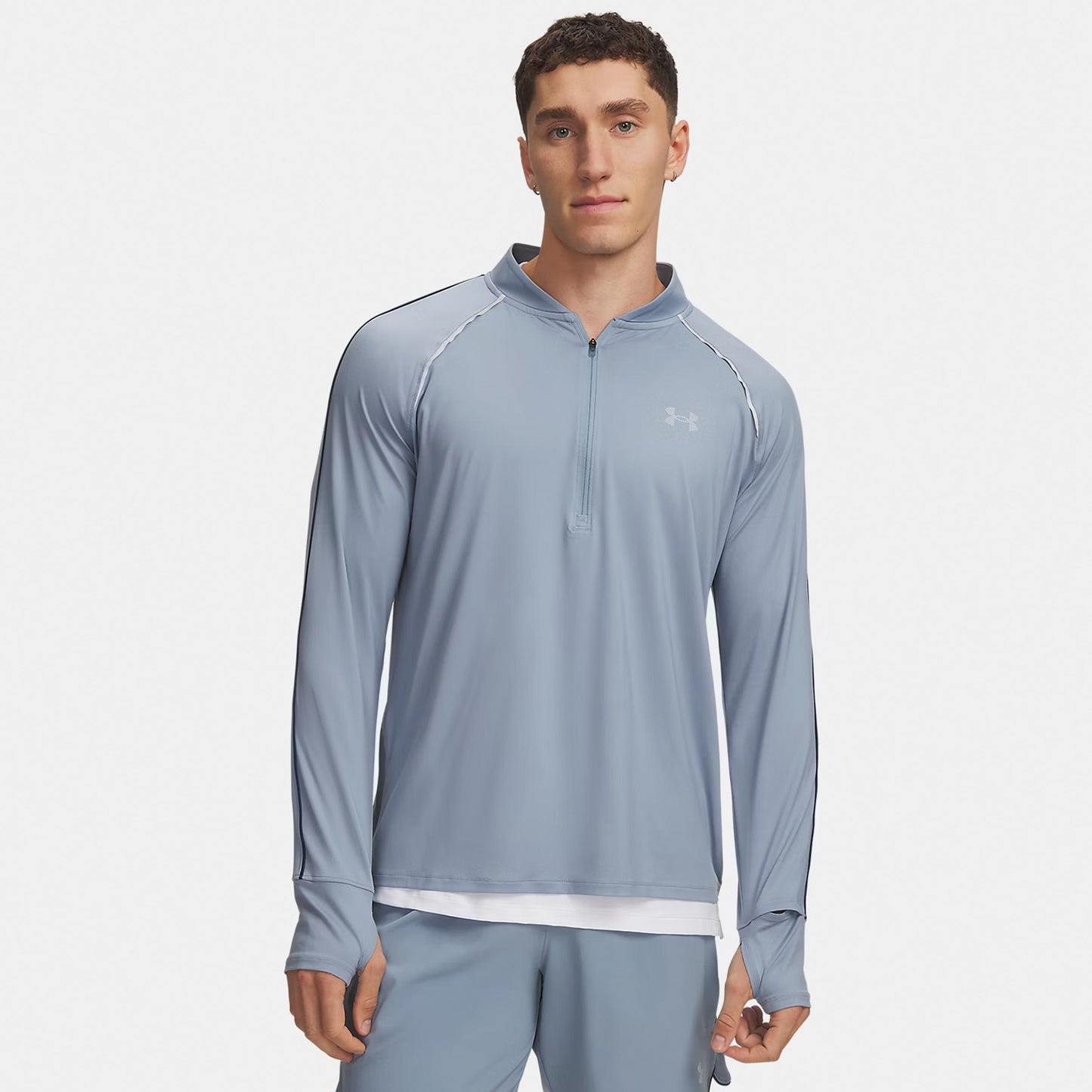 Under Armour Velociti Half Zip  Camicia da corsa Uomini - blu