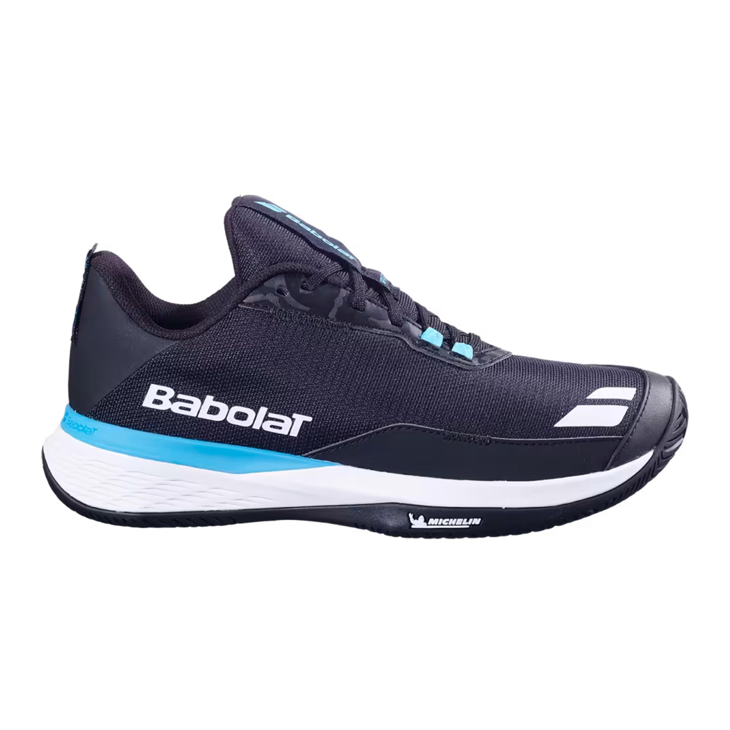 Babolat SFX EVO Scarpa per tutte le superfici Uomini - nero, blu chiaro