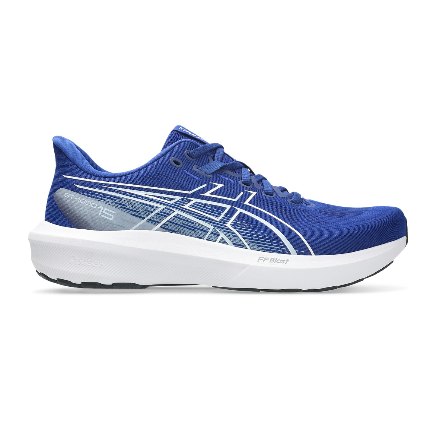ASICS GT-1000 15 Scarpa stabile Uomini - blu, bianco