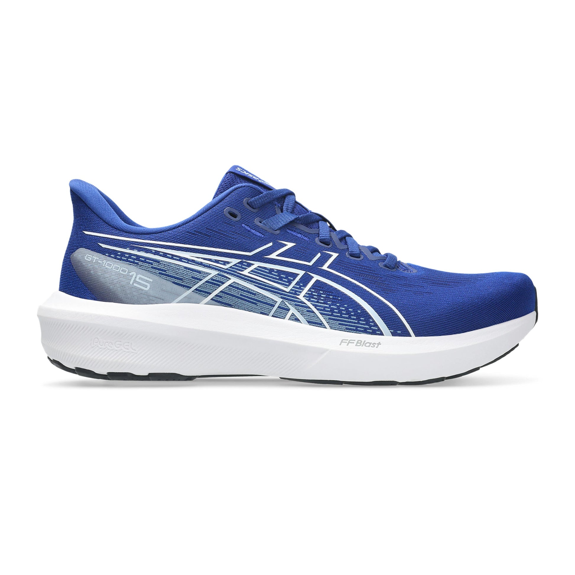 ASICS GT-1000 15 Scarpa stabile Uomini - blu, bianco