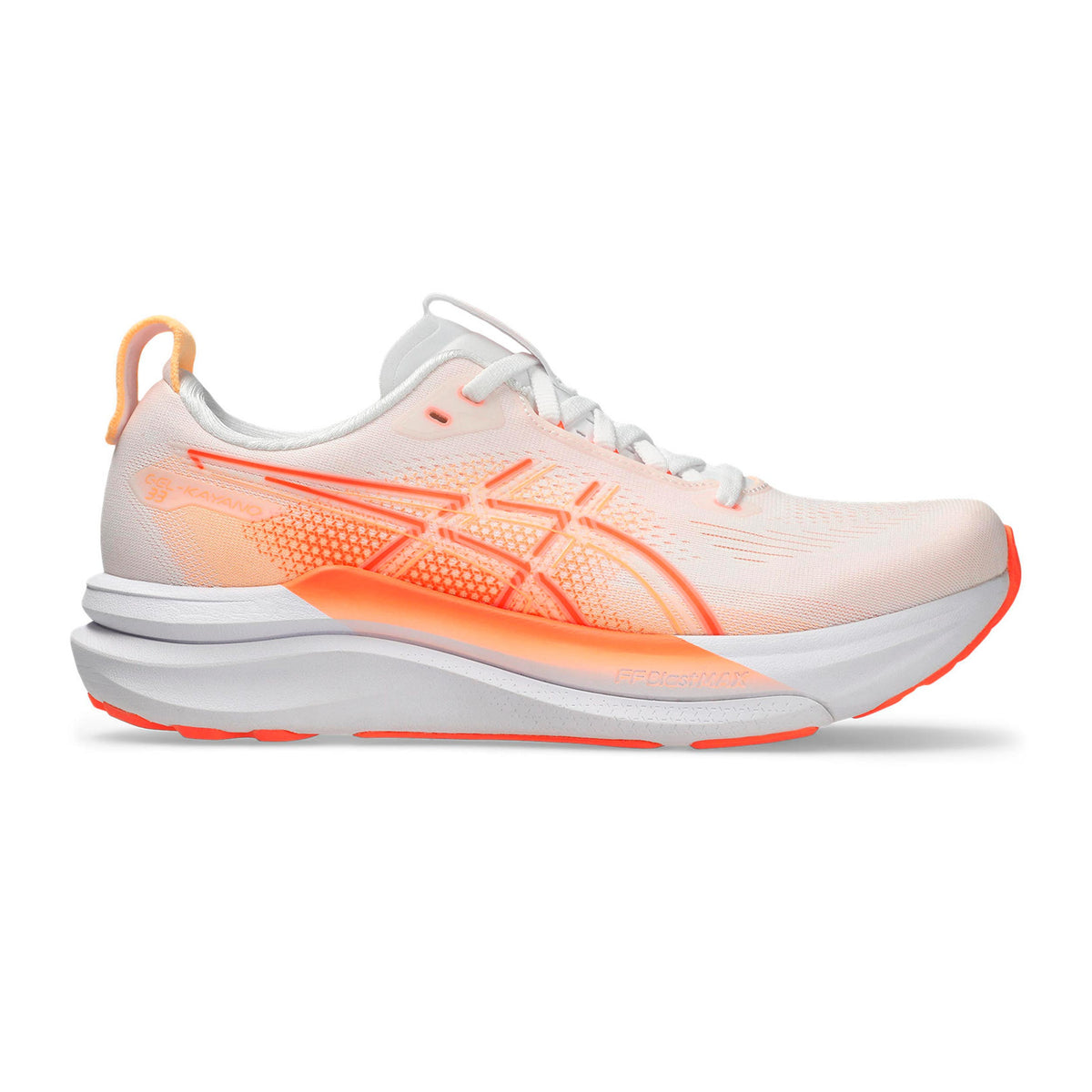 ASICS Gel-Kayano 33 Scarpa stabile Donna - bianco, arancione