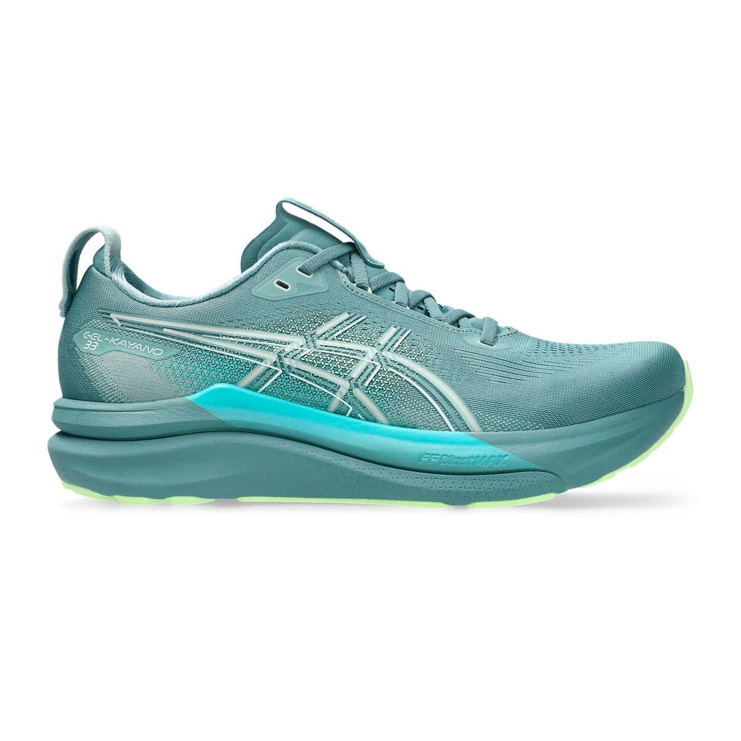 ASICS GEL-KAYANO 33 Scarpa stabile Uomini - turchese, giallo