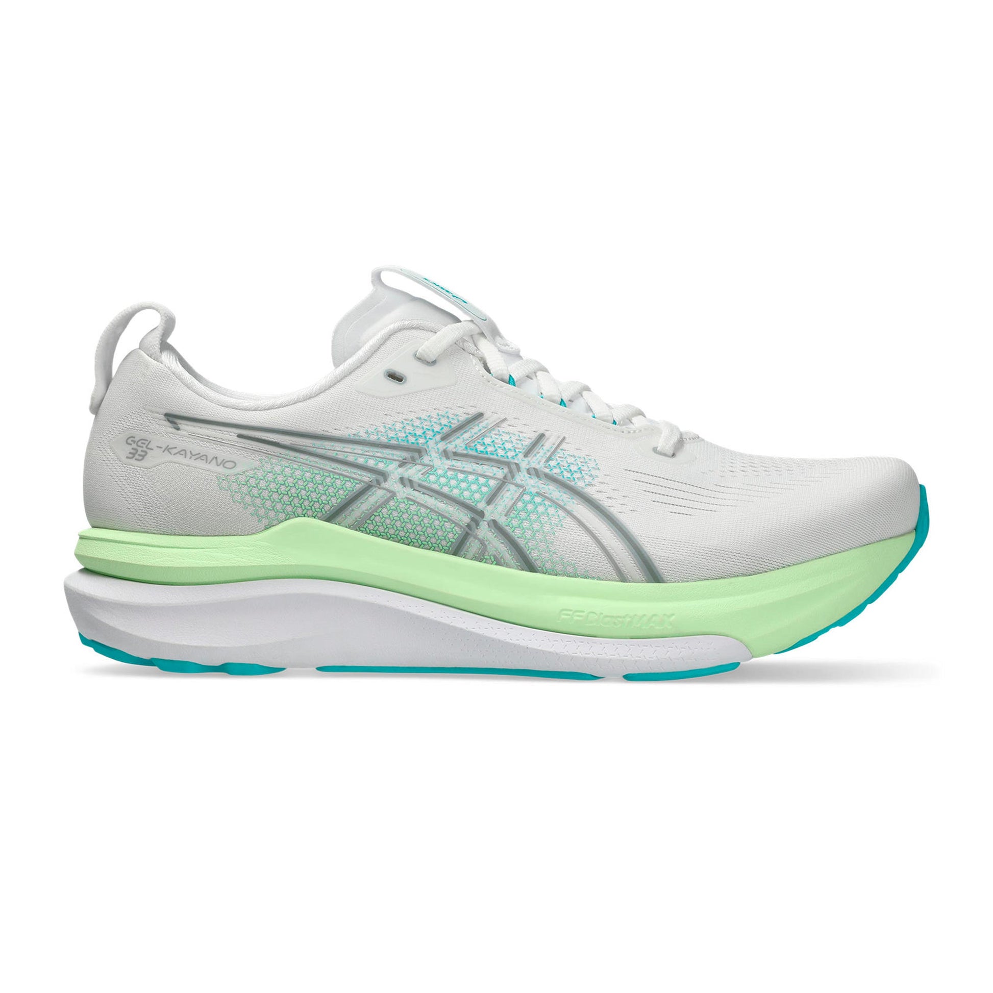 ASICS GEL-KAYANO 33 Scarpa stabile Uomini - bianco, turchese