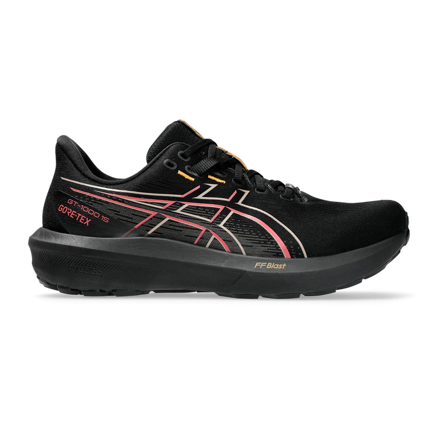 ASICS GT-1000 15 GTX Scarpa stabile Uomini - nero, rosa