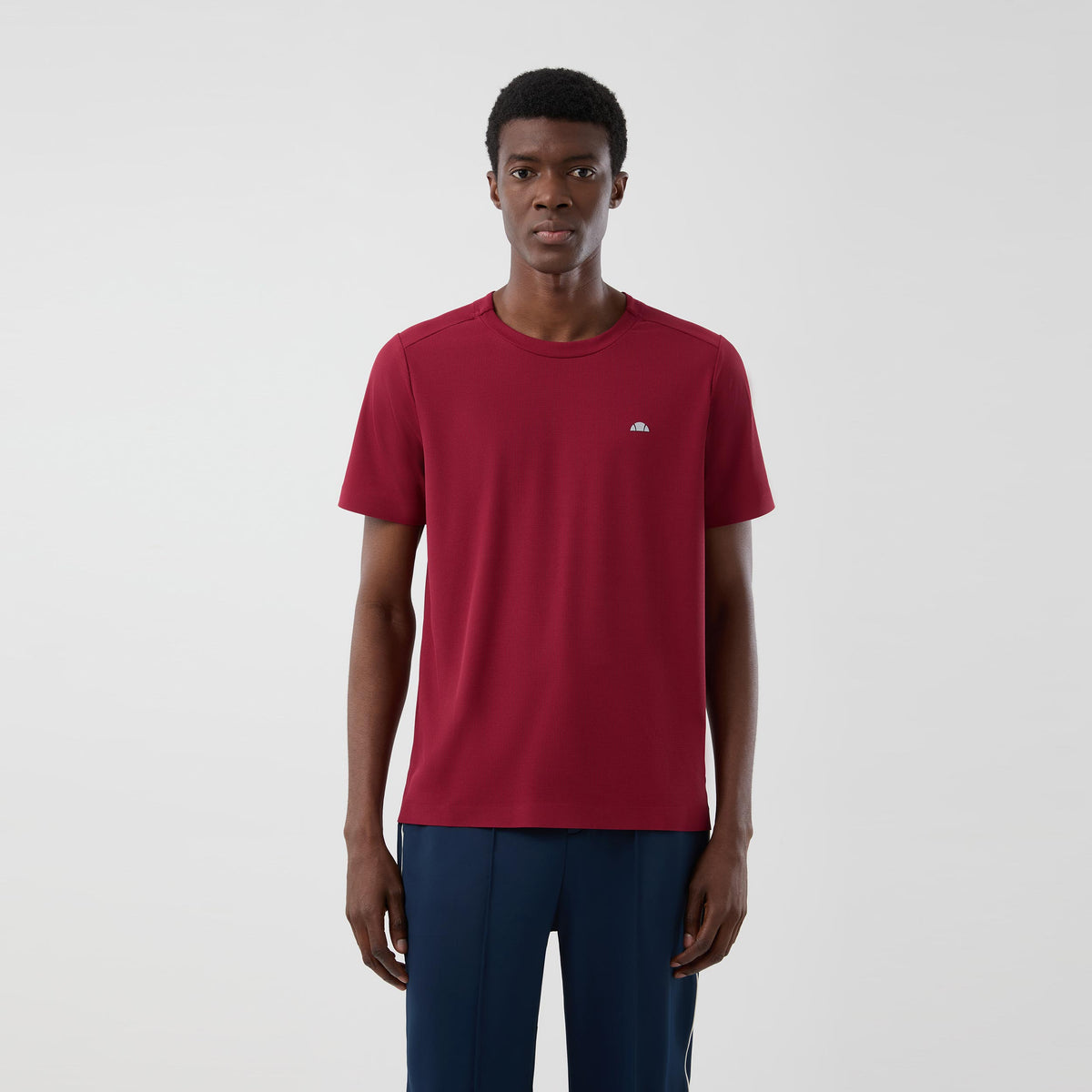 Ellesse Teller Maglietta Uomini - vino rosso