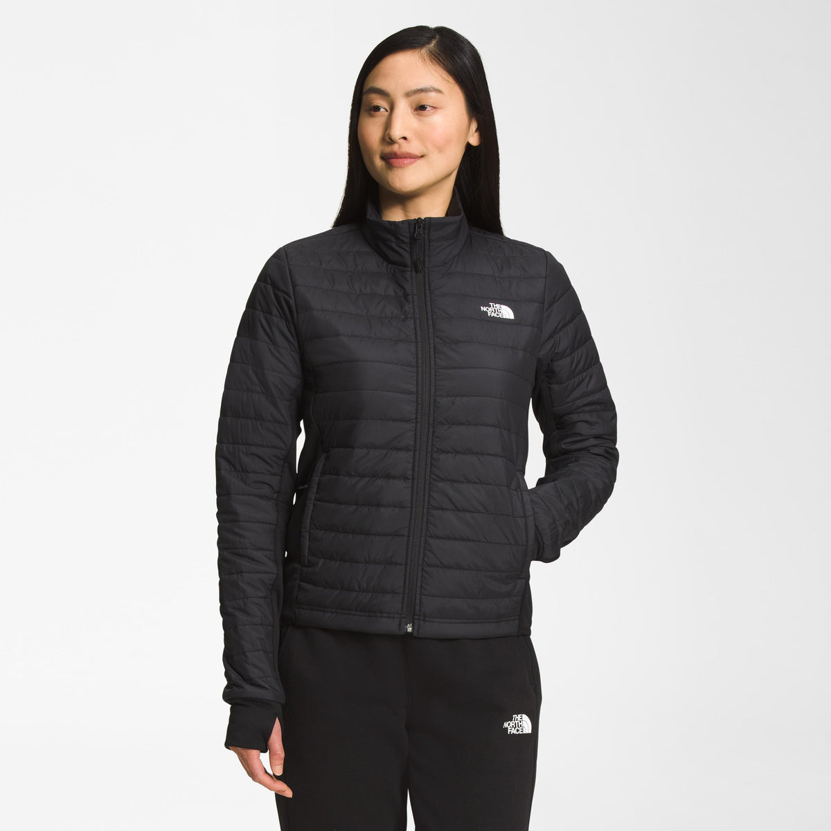 The North Face Canyonlands Hybrid Giacca da corsa Donna - nero