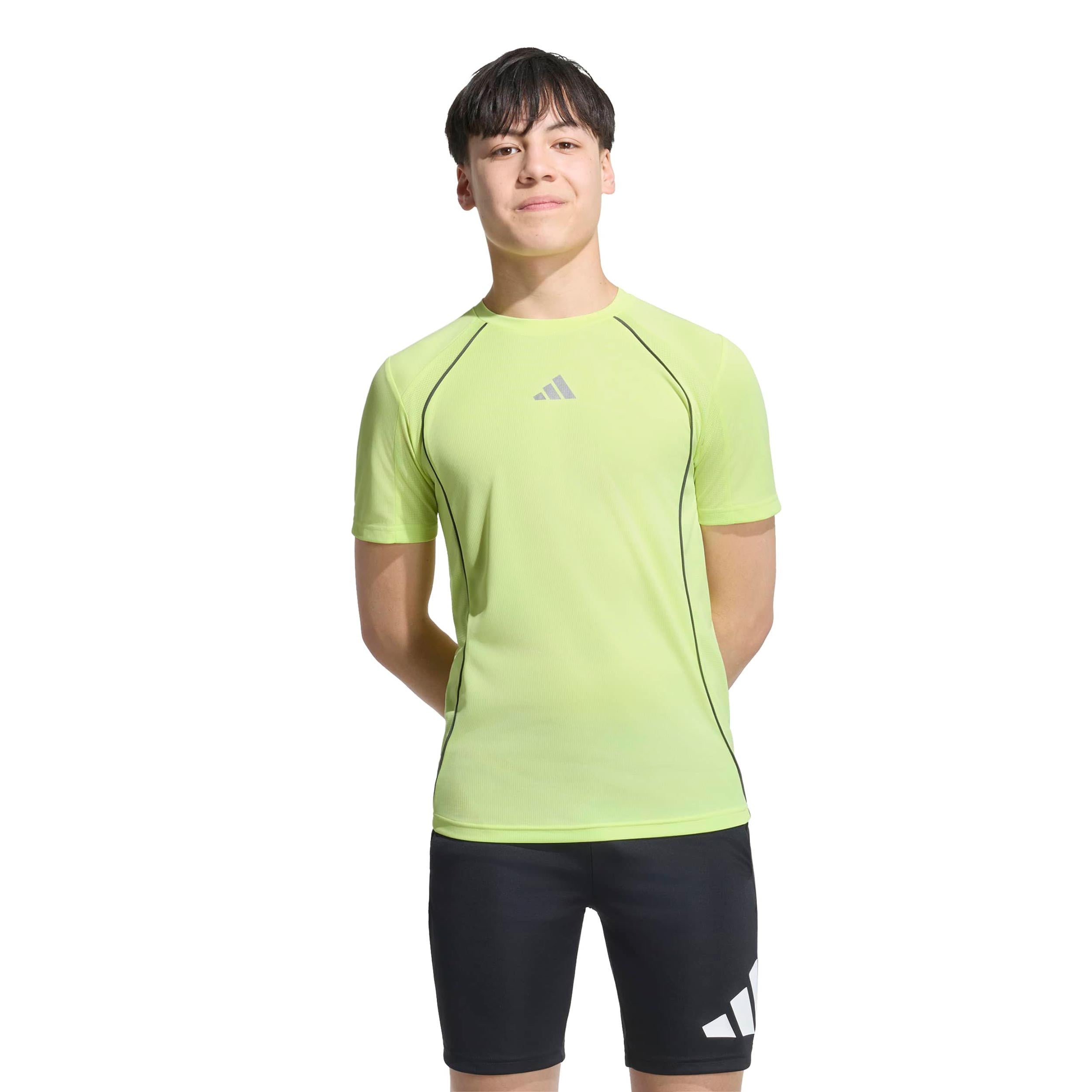 adidas Climacool Maglietta Bambini - giallo limone, argento