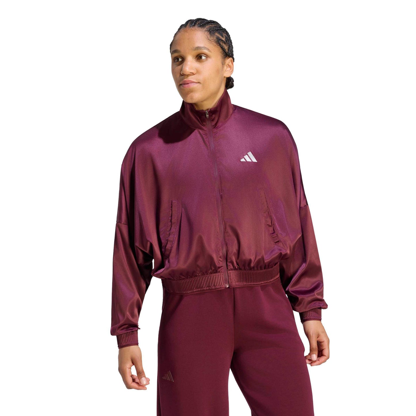 adidas Cover Giacca da allenamento Donna - vino rosso