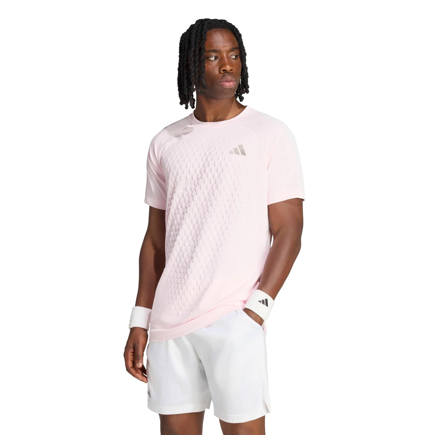 adidas 3D Freelift Pro Maglietta Uomini - rosa pastello