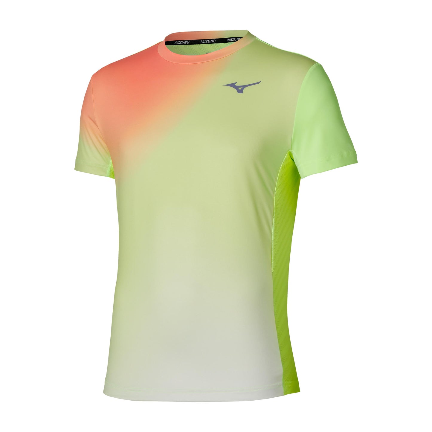 Mizuno Graphic Maglietta Uomini - lime, corallo