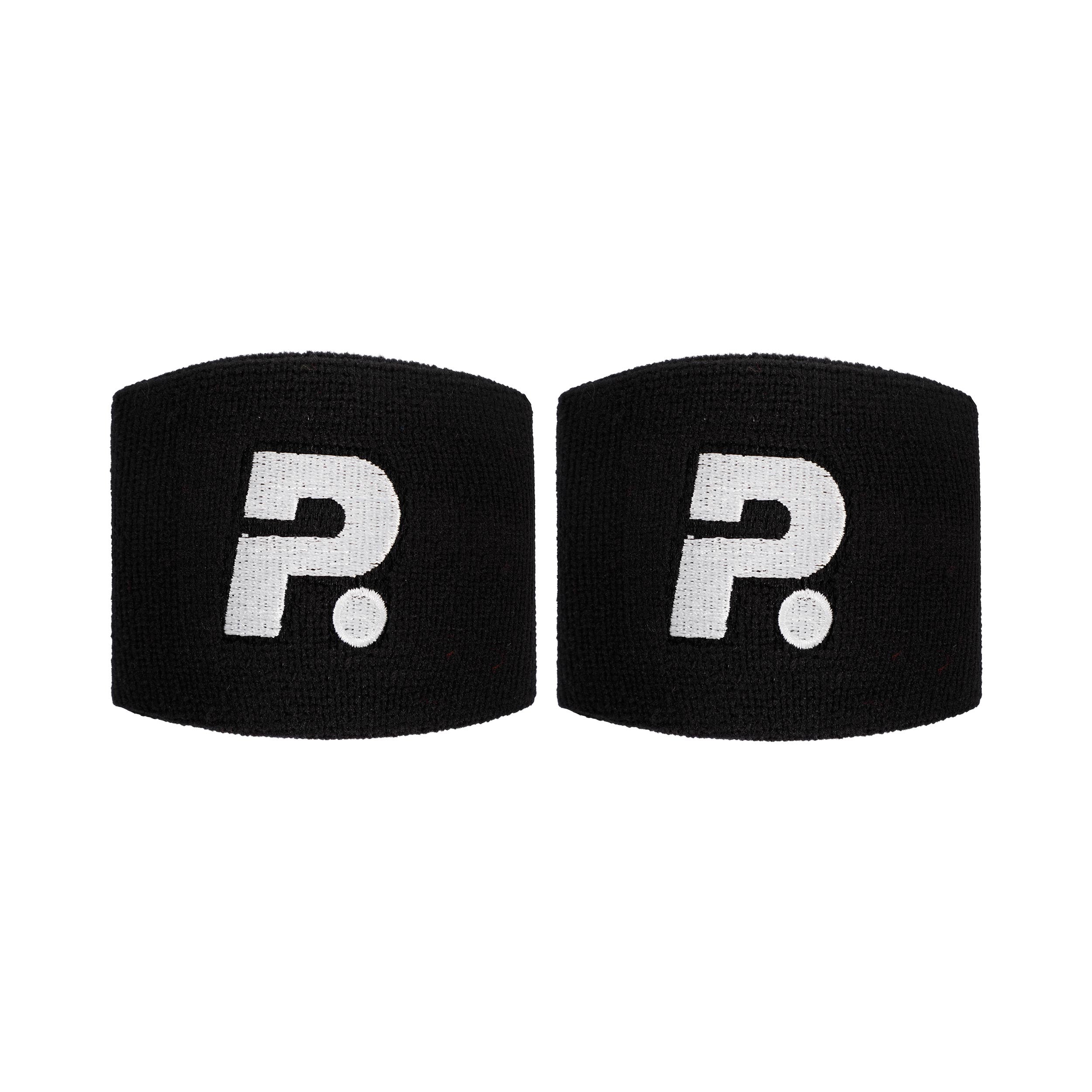 Padel-Point Padel Polsino anti sudore Confezione da 2 corto - nero