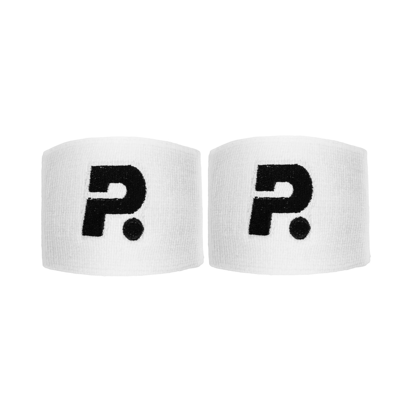 Padel-Point Padel Polsino anti sudore Confezione da 2 corto - bianco