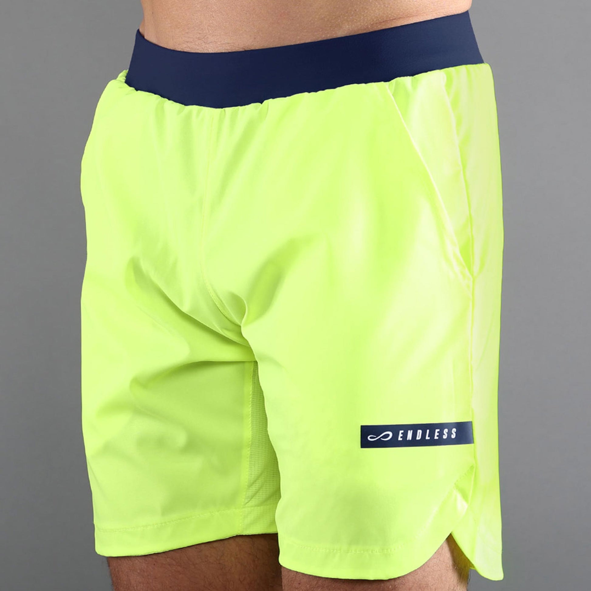 Endless SWIFT Pantaloncini Uomini - giallo neon, blu
