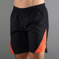 PHOENIX Pantaloncini Uomini - nero, arancione