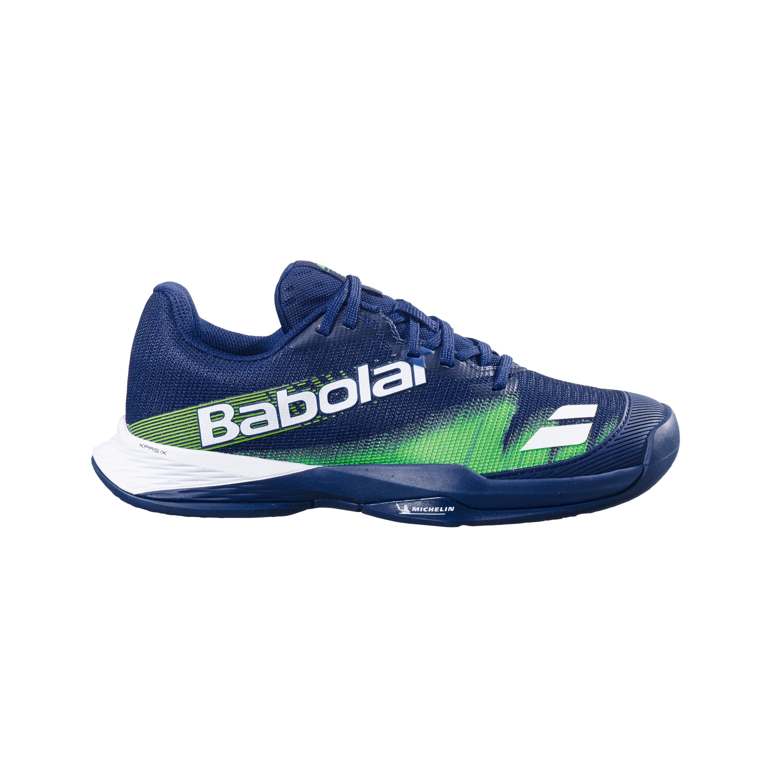 Babolat Jet Premura Scarpa da padel Ragazzi - blu scuro, verde