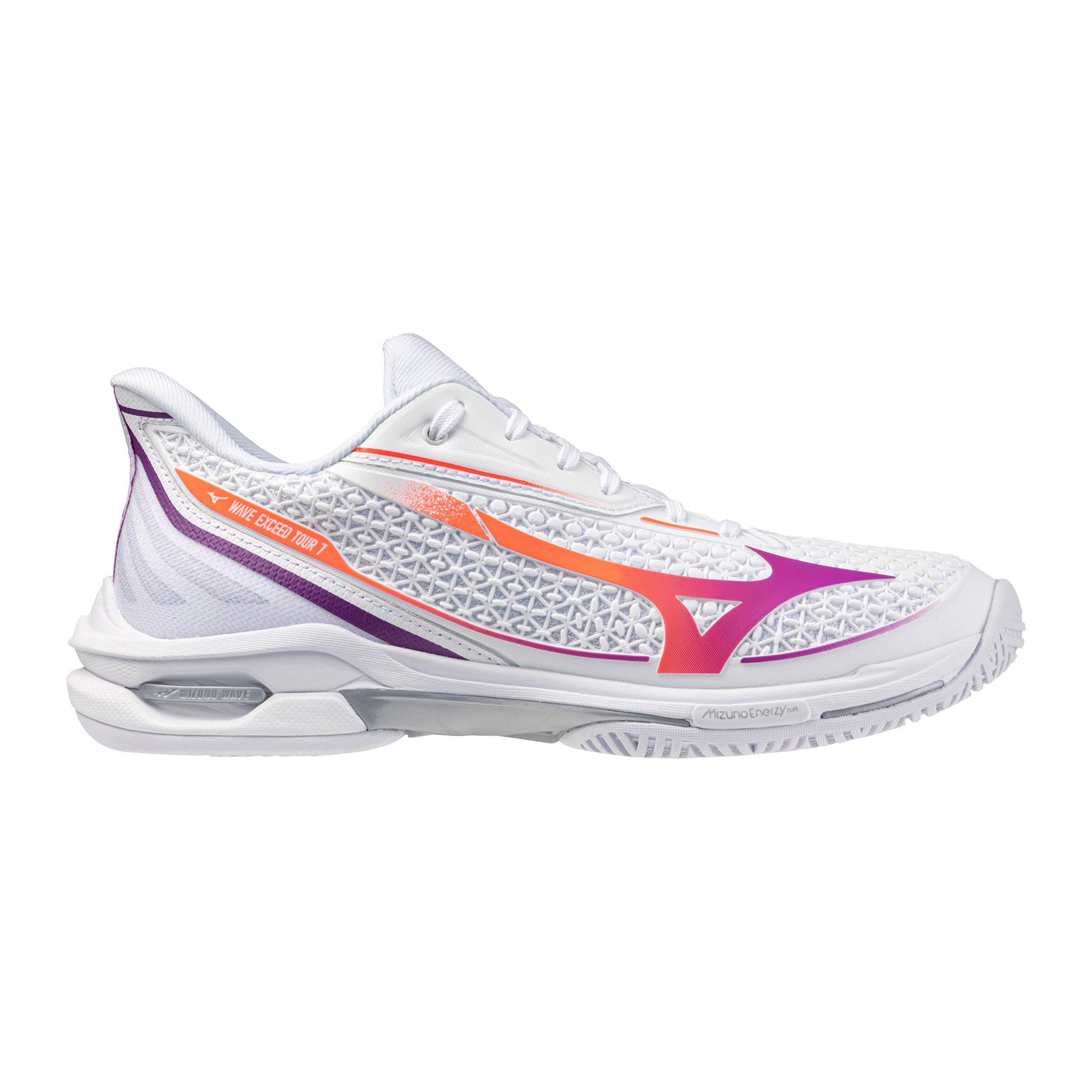 Mizuno Wave Exceed Tour 7 Scarpa per tutte le superfici Donna - bianco, lilla
