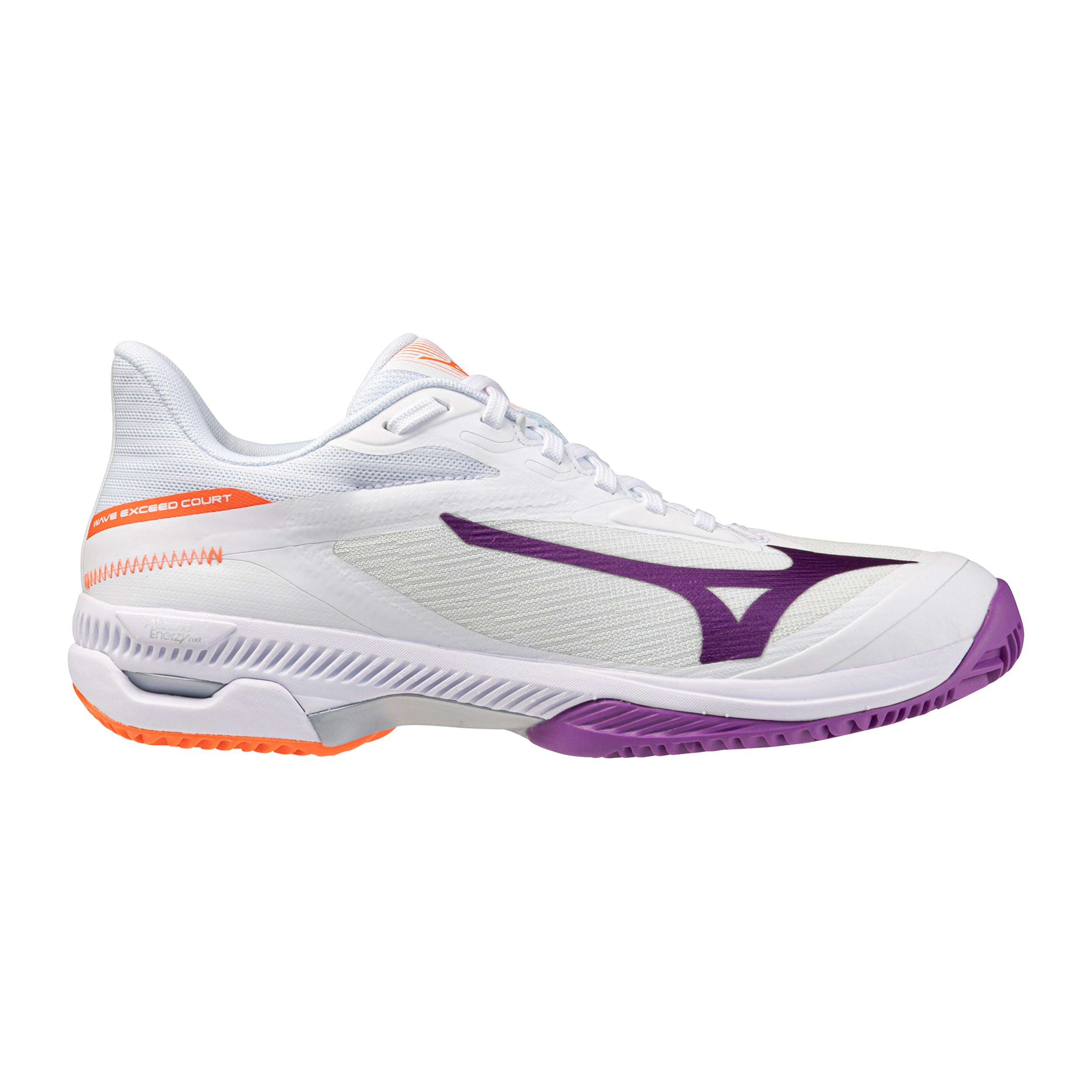 Mizuno Wave Exceed Court Scarpa per terra rossa Donna - bianco, lilla