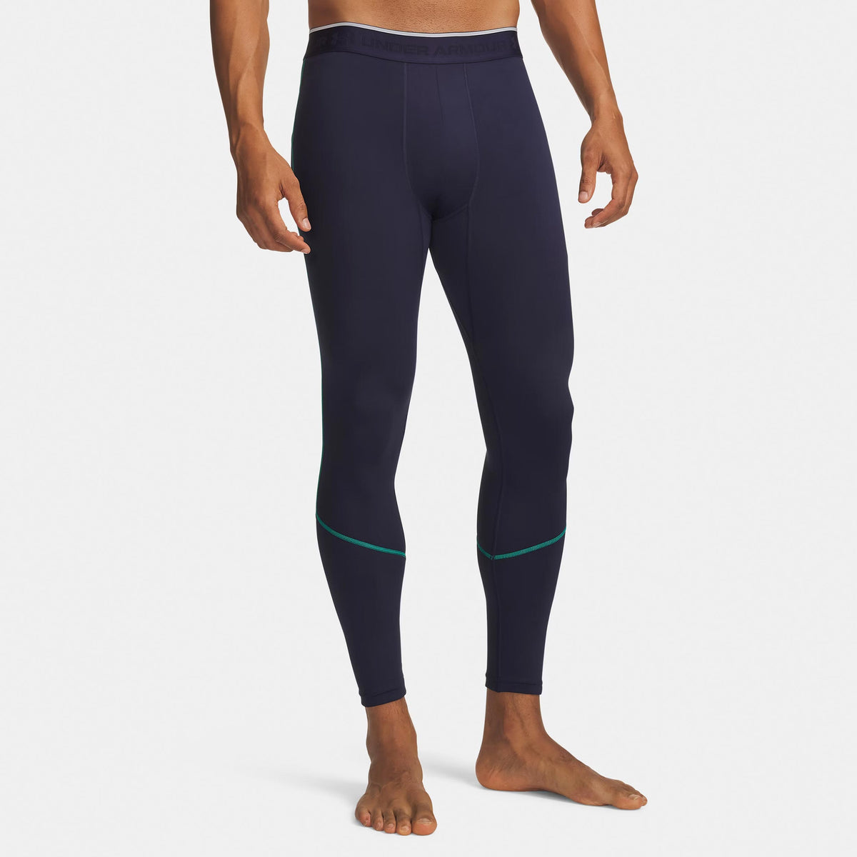 Under Armour Coldgear Elite  Calzamaglia Uomini - blu, argento