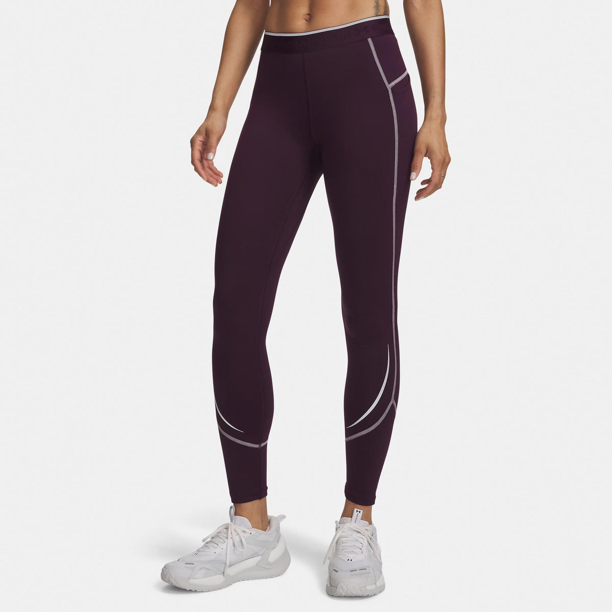 Under Armour ColdGear Elite  Calzamaglia Donna - lilla, argento