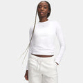 ColdGear Crew Manica lunga Donna - bianco, grigio chiaro