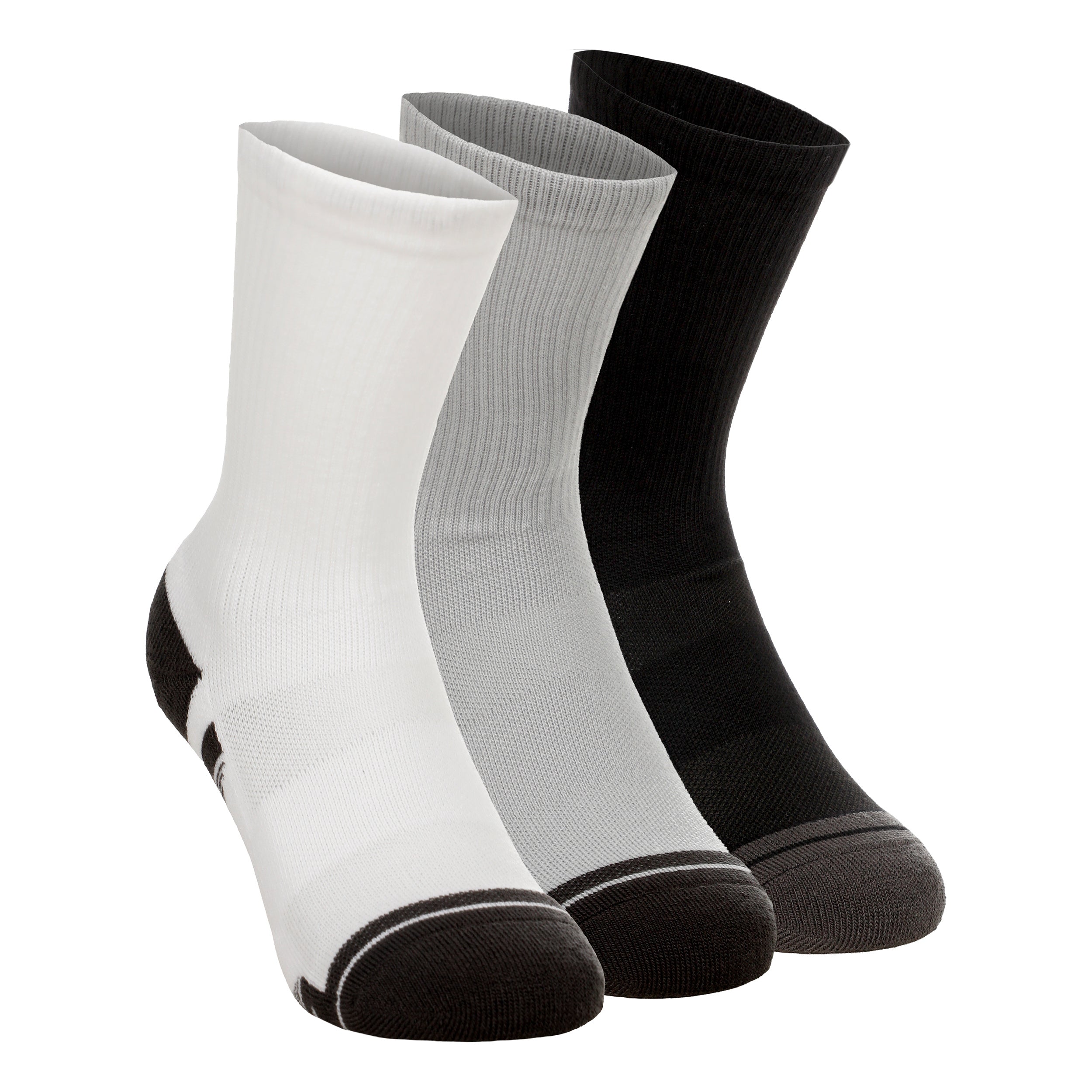 Under Armour Performance Tech Crew Calzini sportivi Confezione da 3 Unisex - grigio, grigio scuro