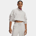 Performance Fleece 1/4 Zip Felpa Donna - bianco, bianco