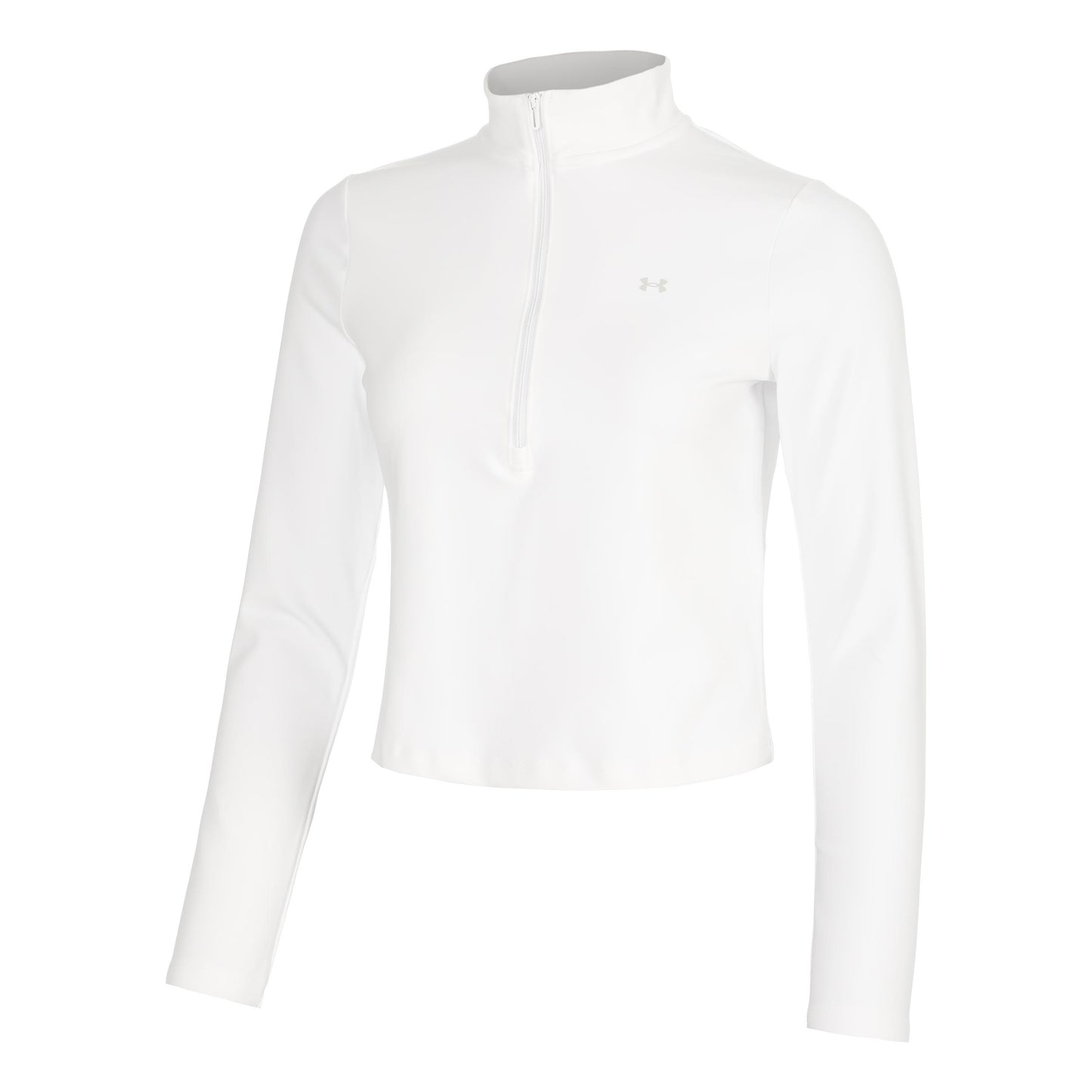 Under Armour Motion 1/2 Zip Manica lunga Donna - bianco, grigio chiaro