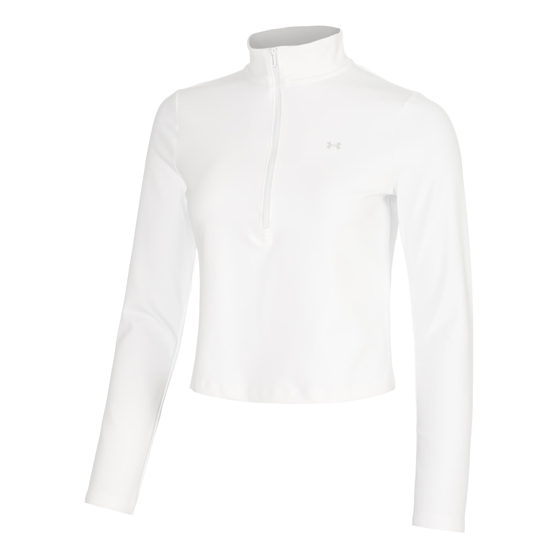 Under Armour Motion 1/2 Zip Manica lunga Donna - bianco, grigio chiaro