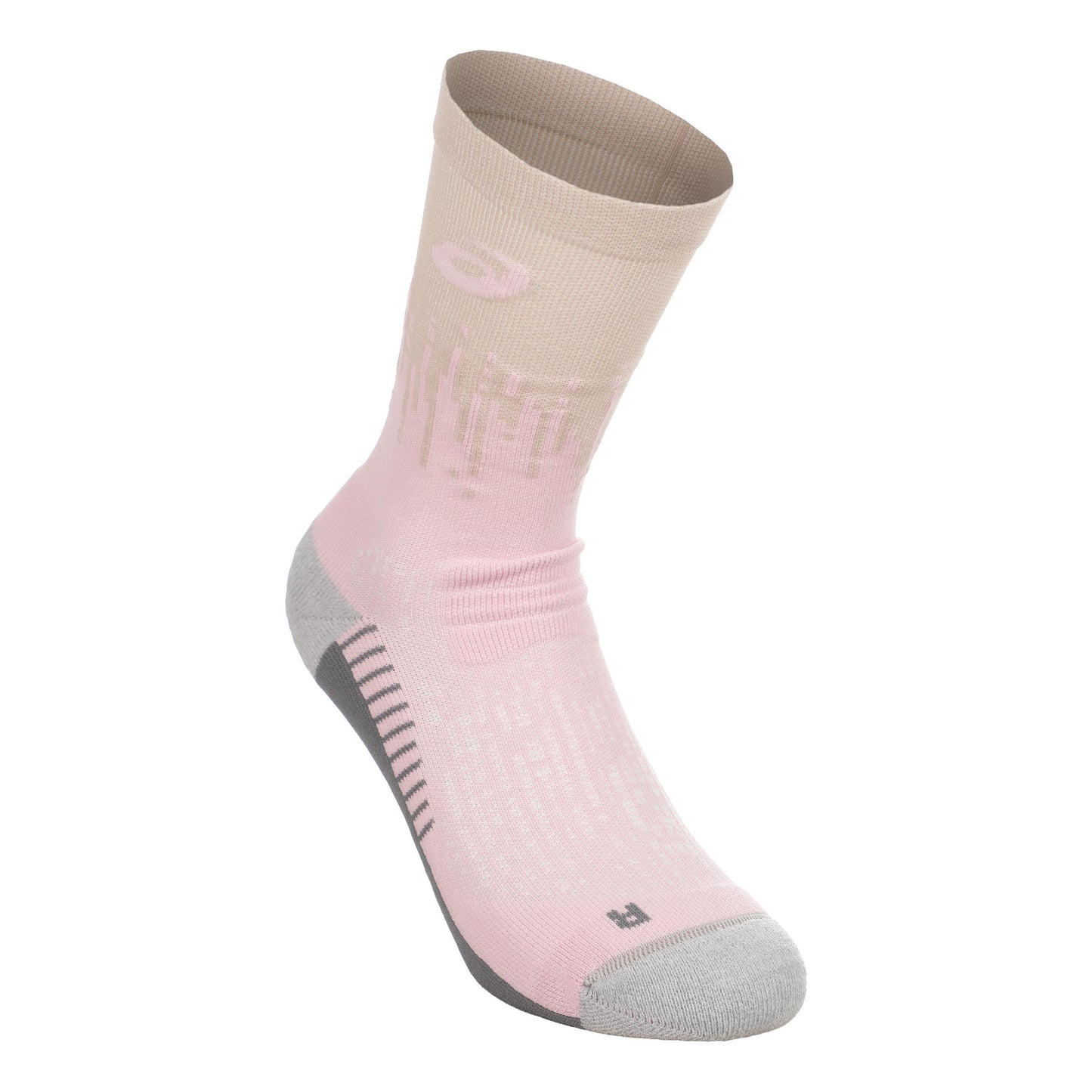 ASICS Performance Crew  Calze da corsa - rosa, crema
