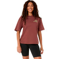 Runner Message Graphic  Camicia da corsa - ruggine, lime