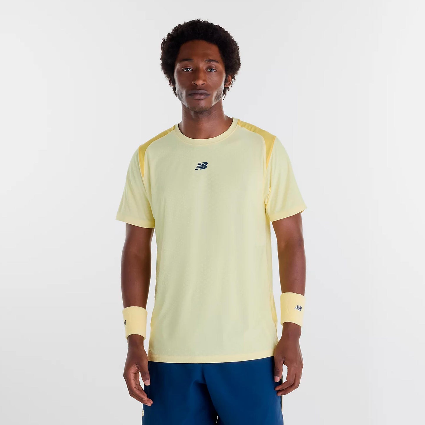 New Balance Tournament Maglietta Uomini - giallo