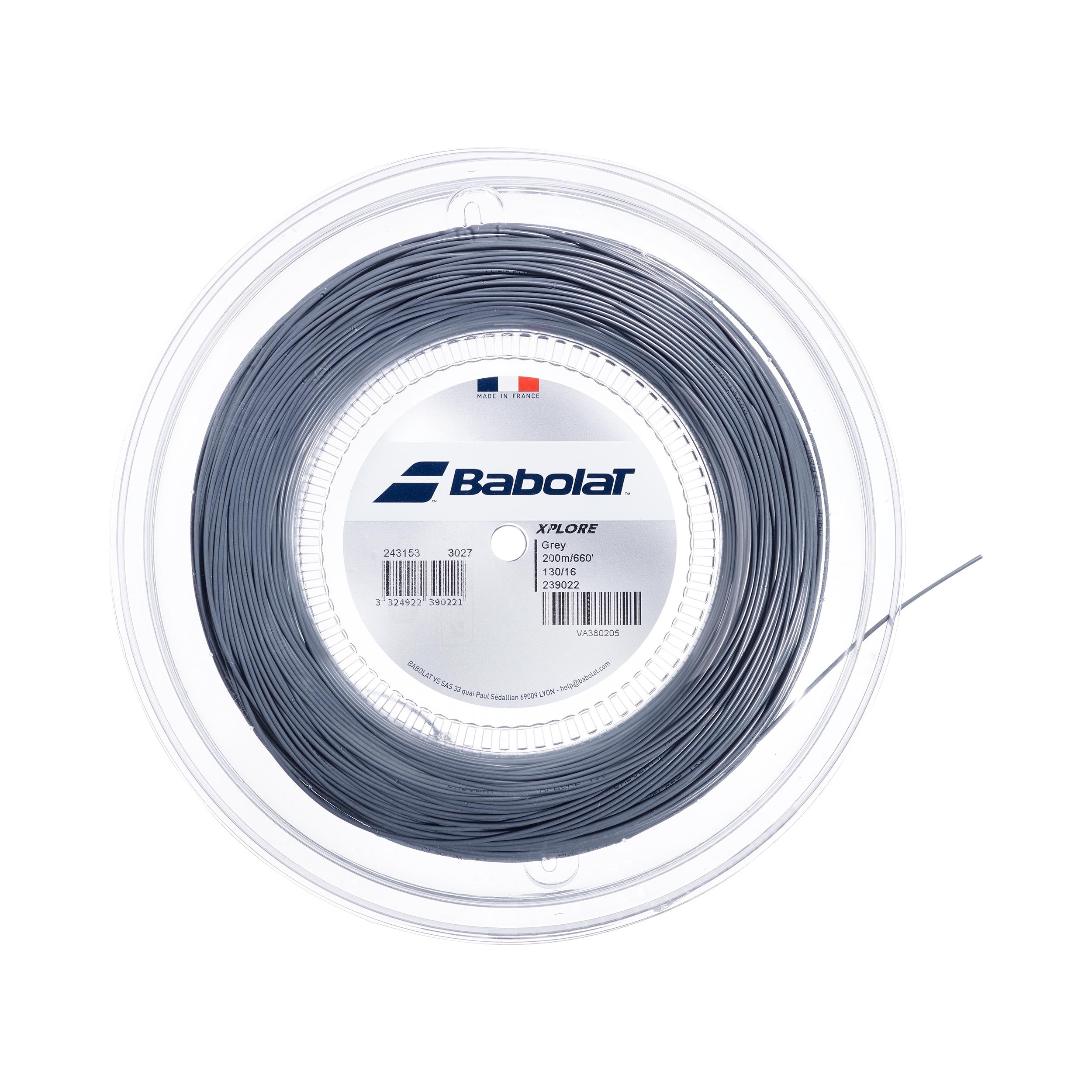 Babolat Xplore Rotolo di corde 200m - grigio