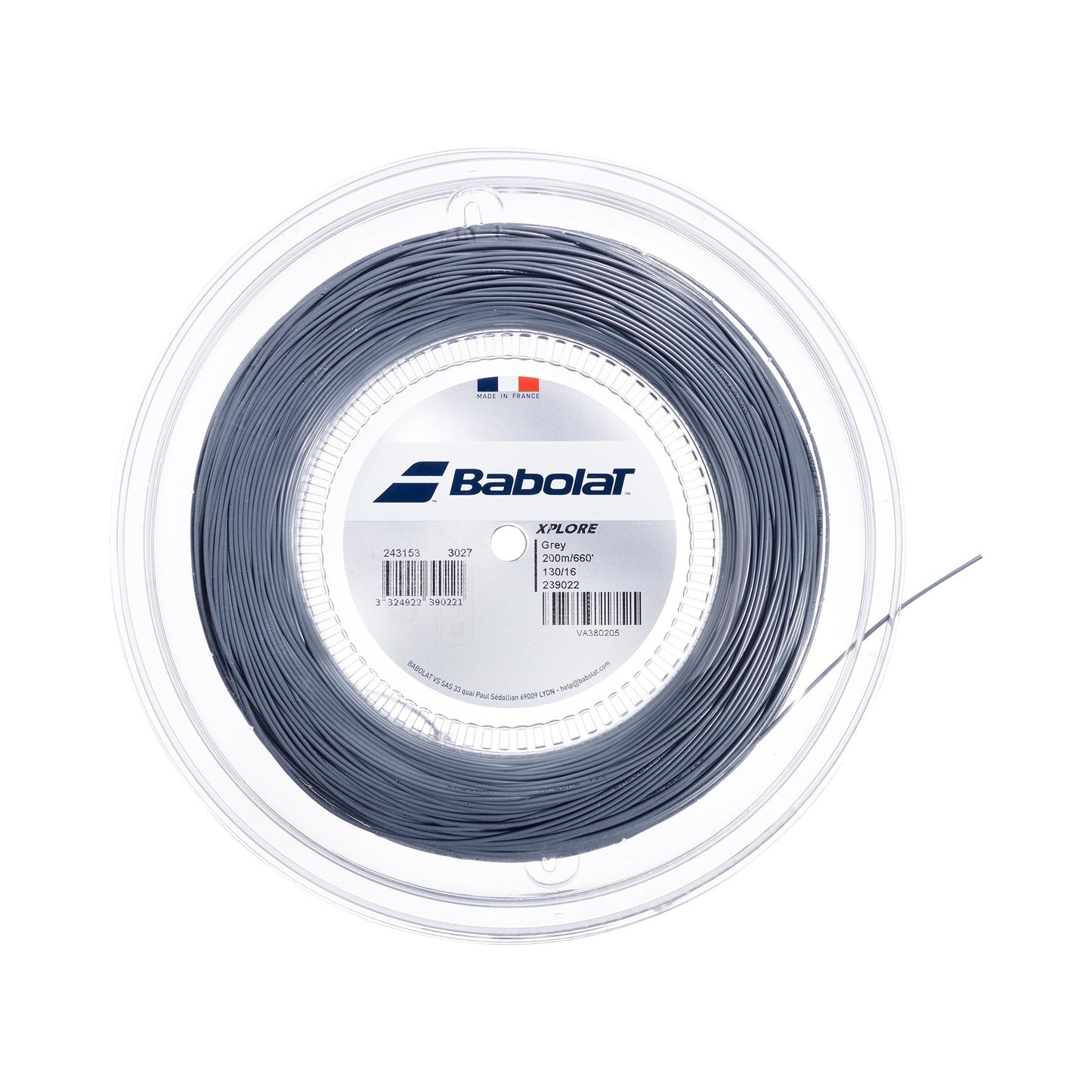Babolat Xplore Rotolo di corde 200m - grigio