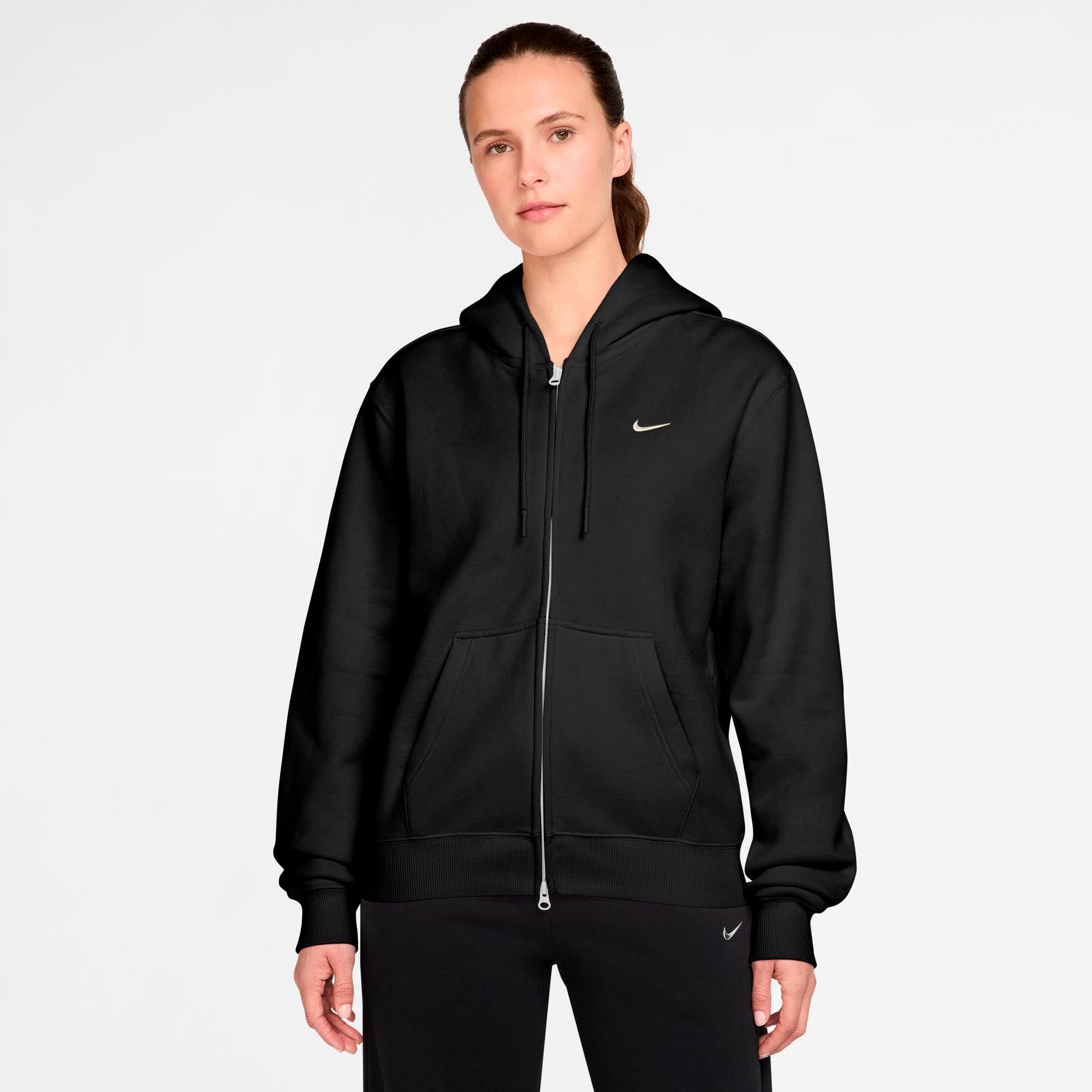 Nike Studio Fleece Felpa Donna - nero