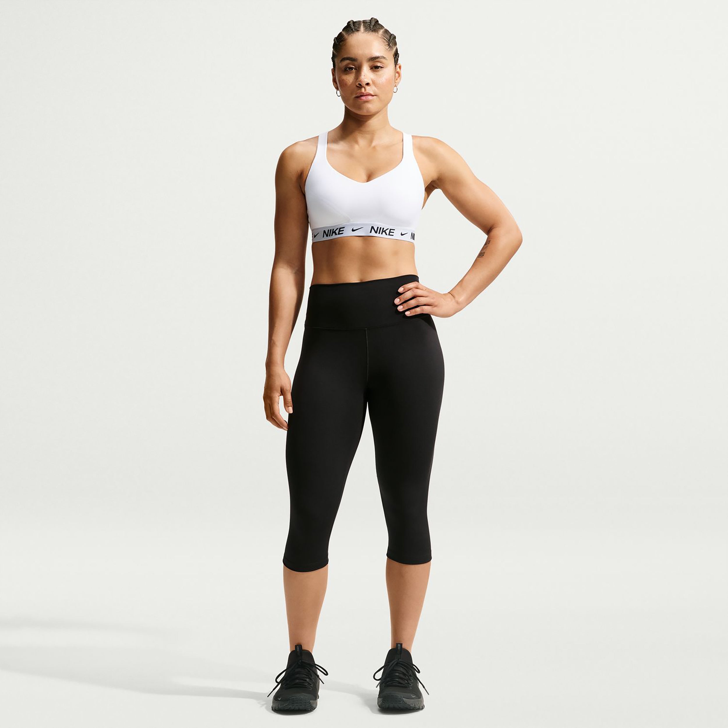 Nike Indy High Support Reggiseni sportivi Donna - bianco