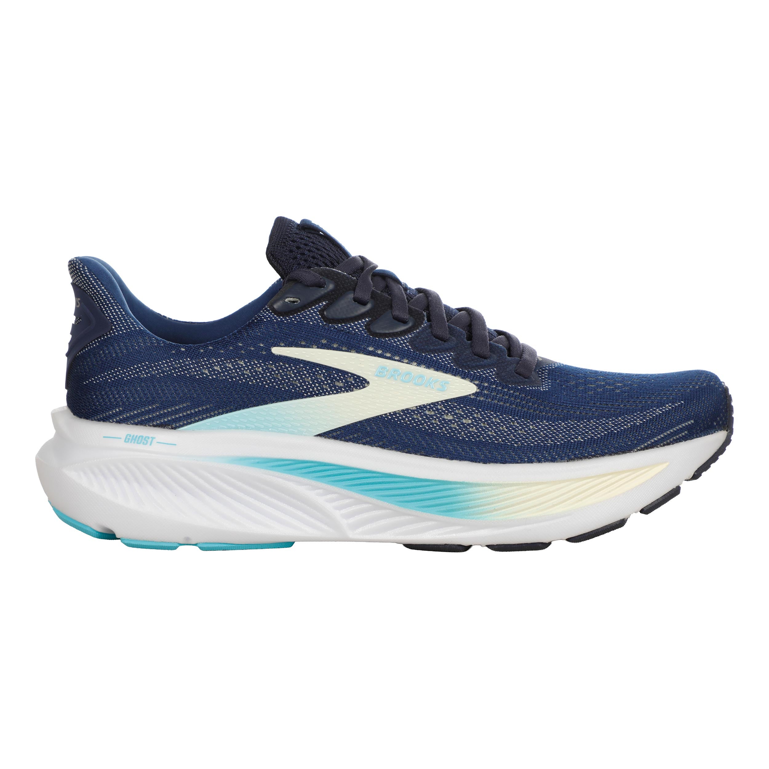 Brooks Ghost 17 Scarpe neutrali Donna - blu scuro, turchese