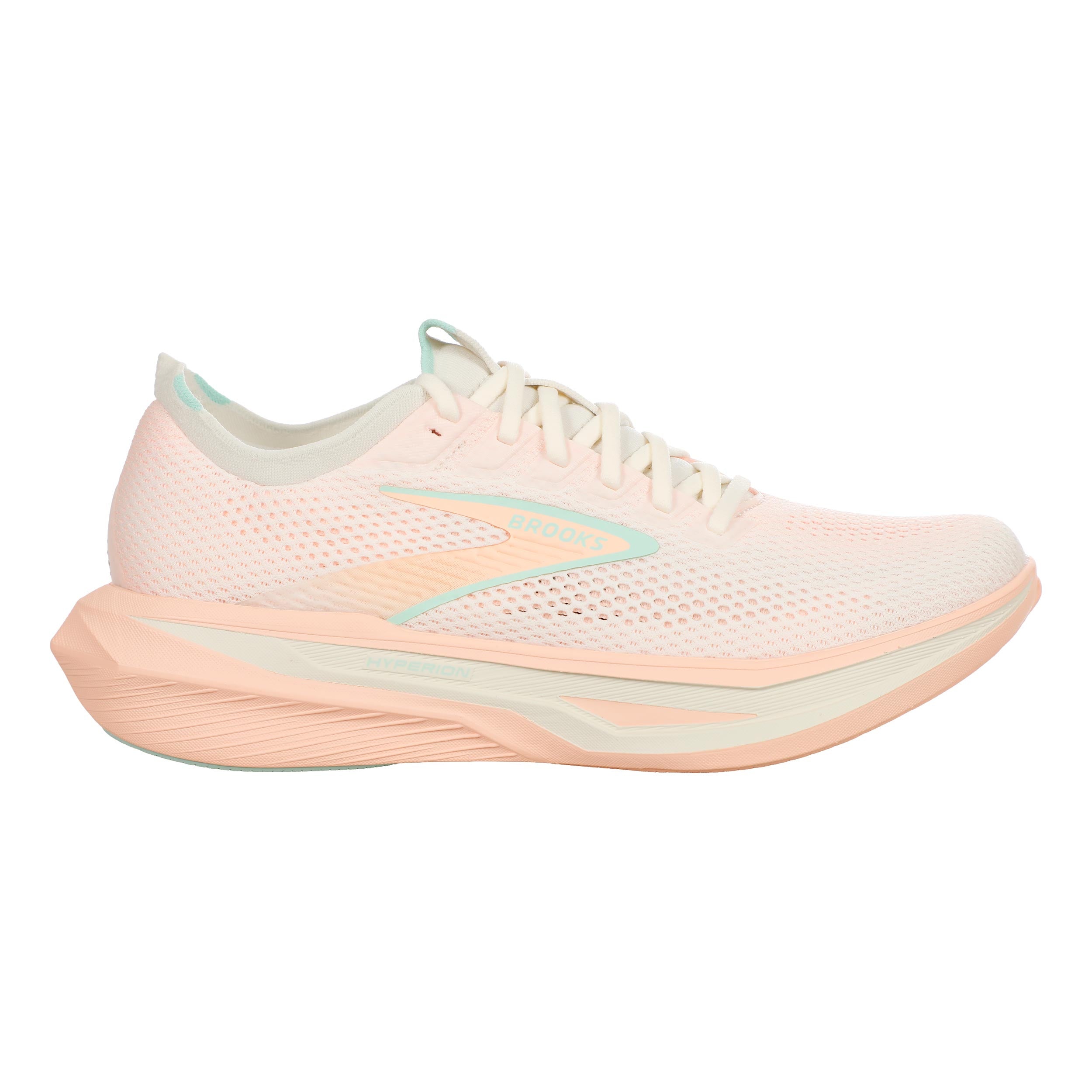 Brooks Hyperion 3 Scarpe neutrali Donna - crema, corallo