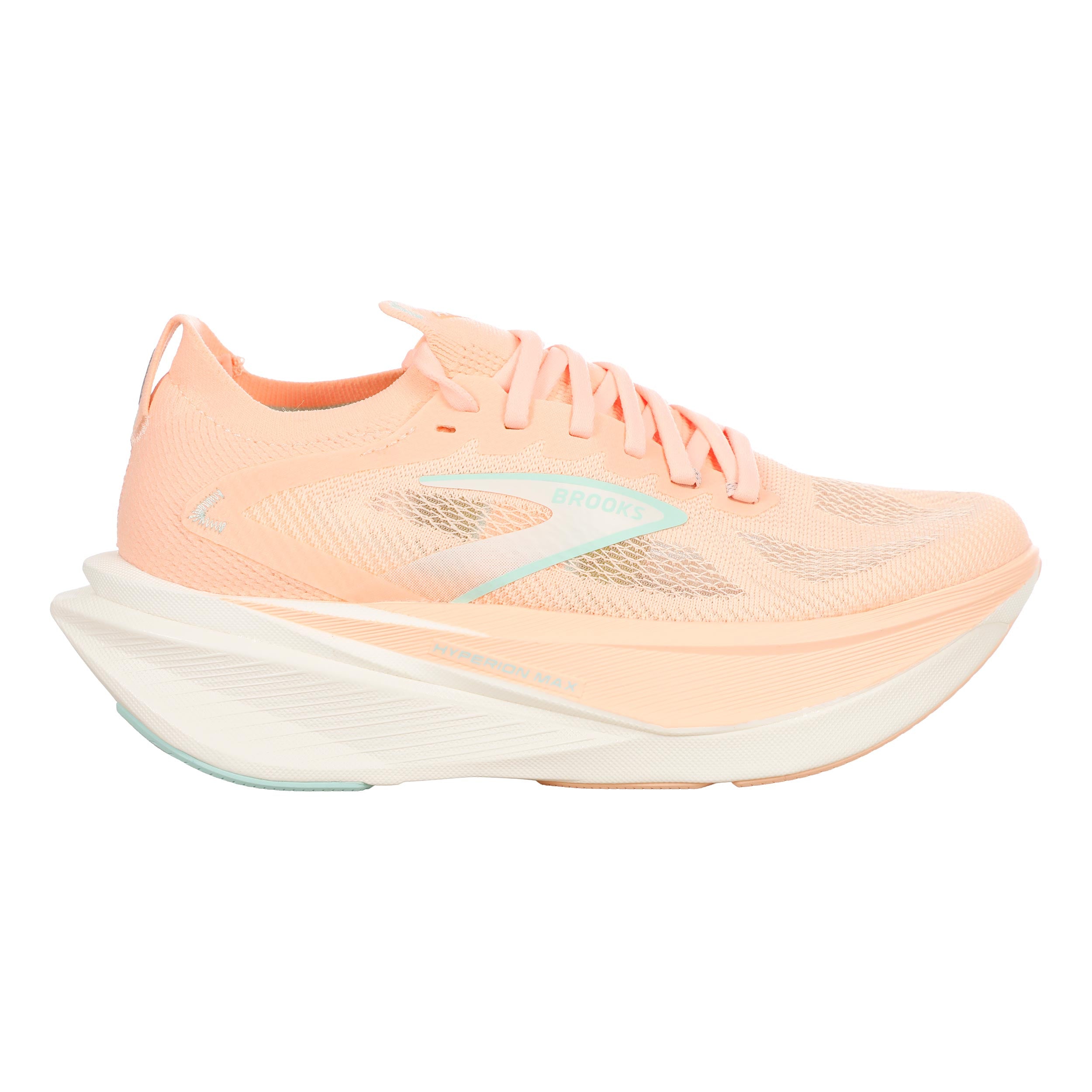 Brooks Hyperion Max 3 Scarpe neutrali Donna - corallo, crema