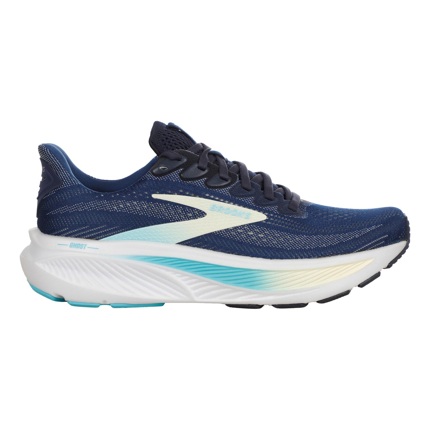 Brooks Ghost 17 Scarpe neutrali Donna - blu scuro, turchese