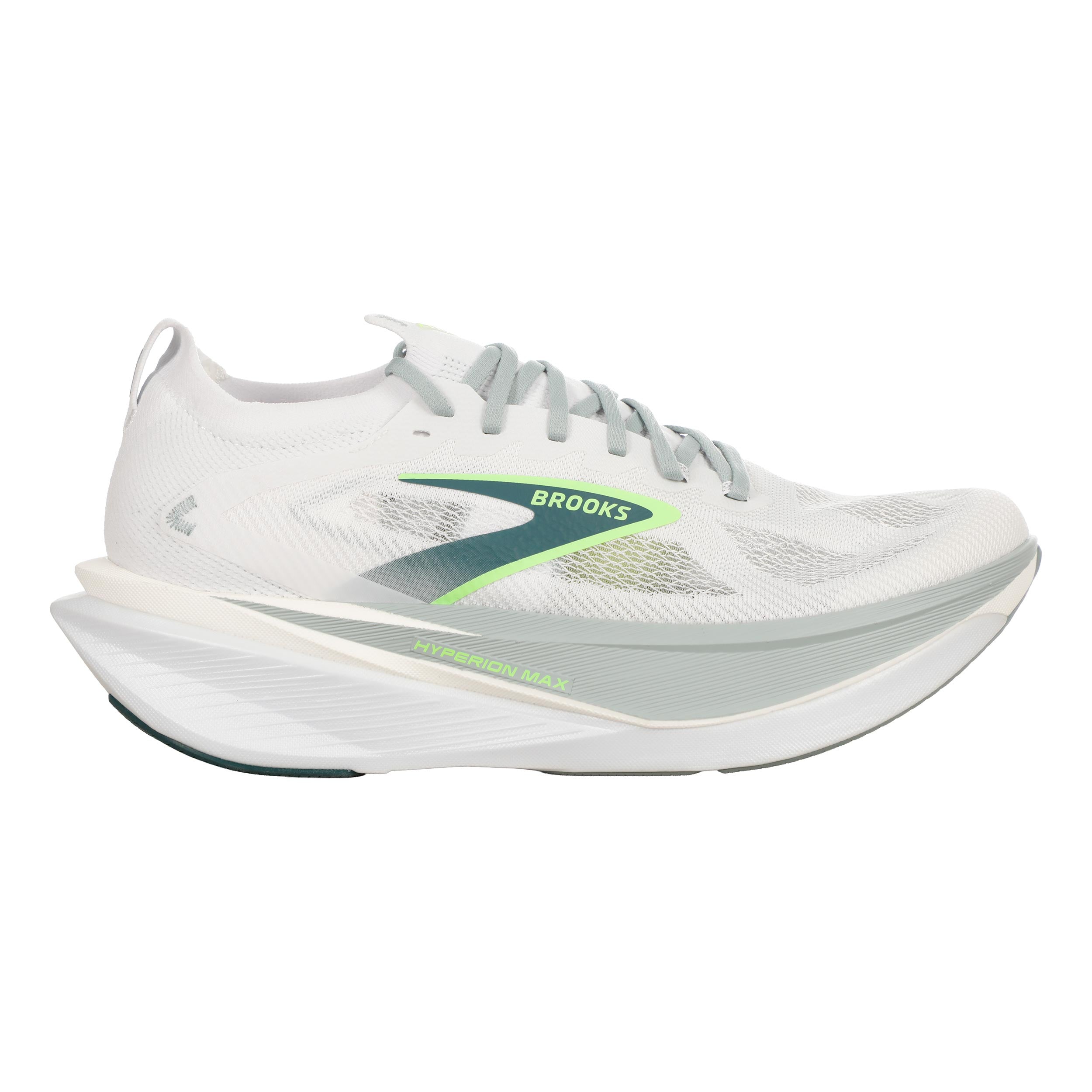 Brooks Hyperion Max 3 Scarpe neutrali Uomini - bianco, verde